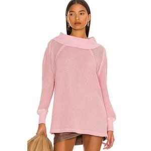 NWT We the Free She's A Keeper Long Sleeve Sweater Faded Coral XS